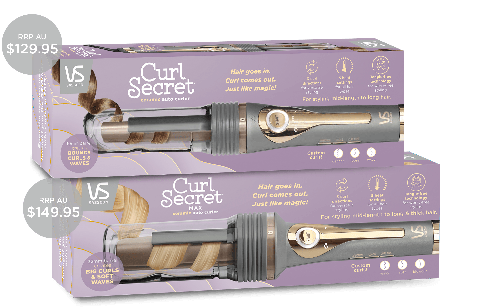 Curl Secret Max Package Mobile