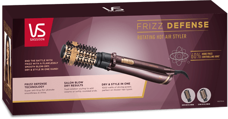 Rotating Hot Air Styler Box Package