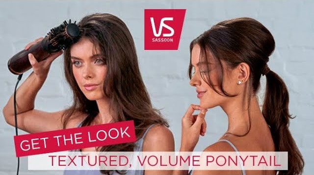 Get the look - Textured Volume Ponytail
