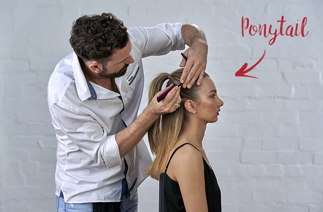 Ponytail hairstyles for long hair
