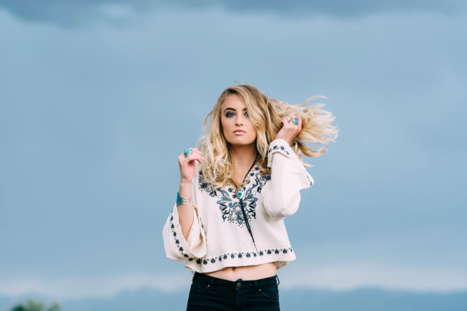 blonde hair girl