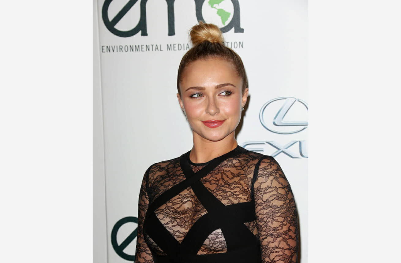 hayden panettiere hair round face shape