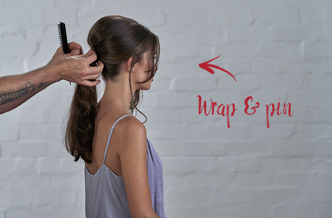 How to create a ponytail with volume
