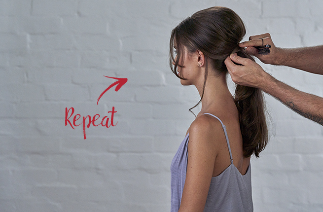 Ponytails for long hair