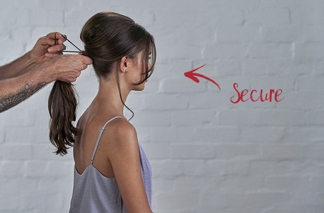 How to create a big ponytail