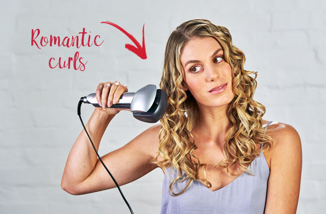 How to use an automatic hair curler