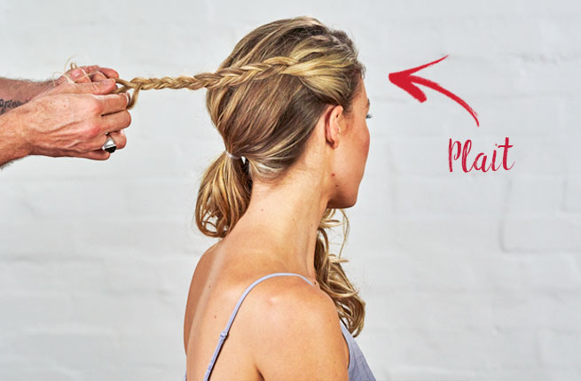How to plait your hair