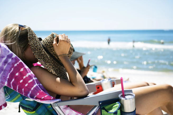 beach summer haircare