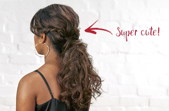 Ponytail hairstyles for long hair