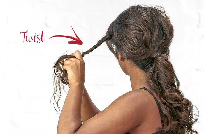 How to create twists in hair