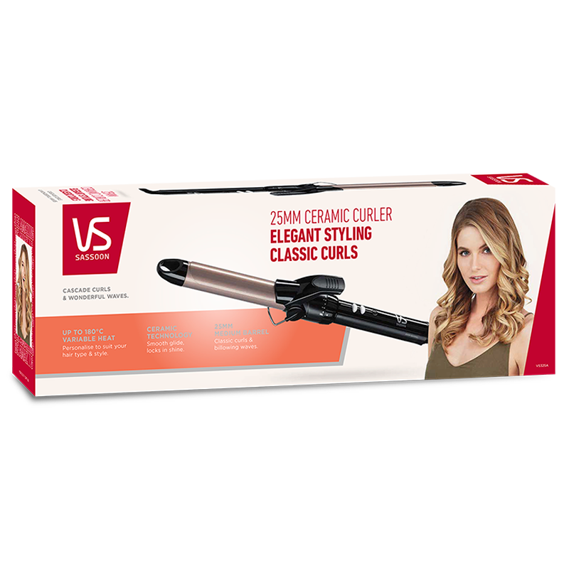 25mm Ceramic Curler Packages