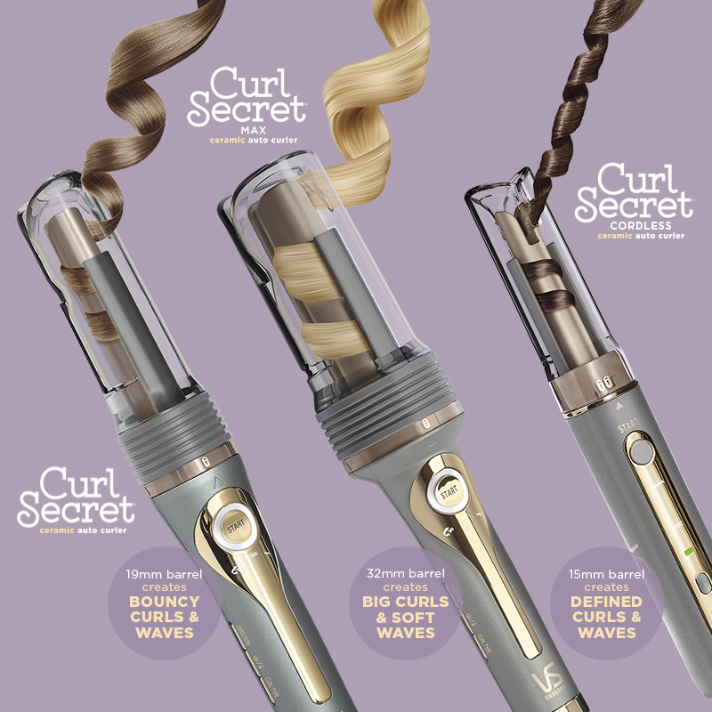 Curl Secret Ceramic Auto Curler VS Sassoon Australia