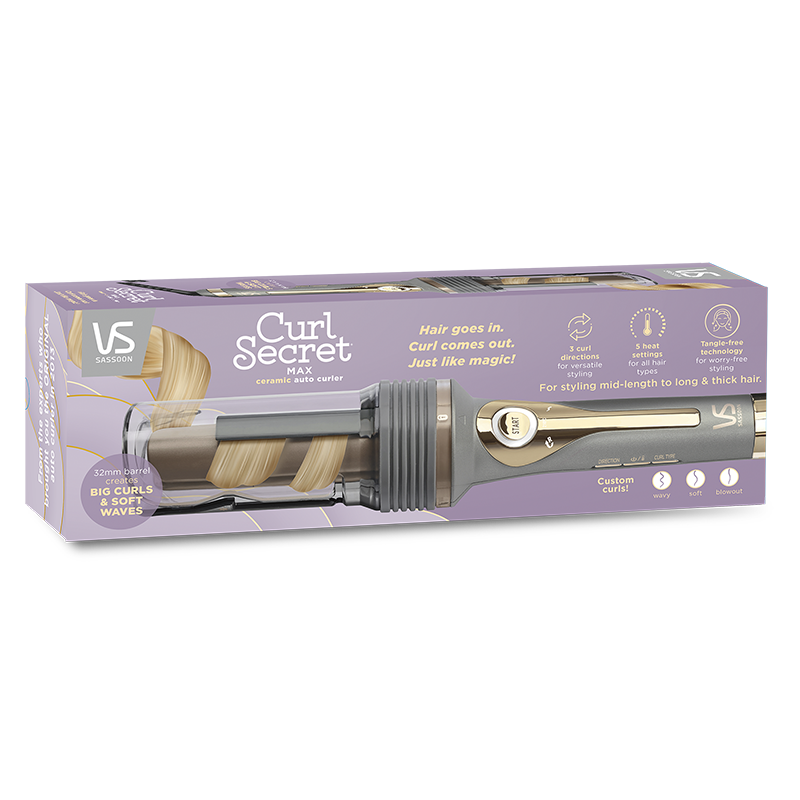 Curl Secret® Max Ceramic Auto Curler Packages