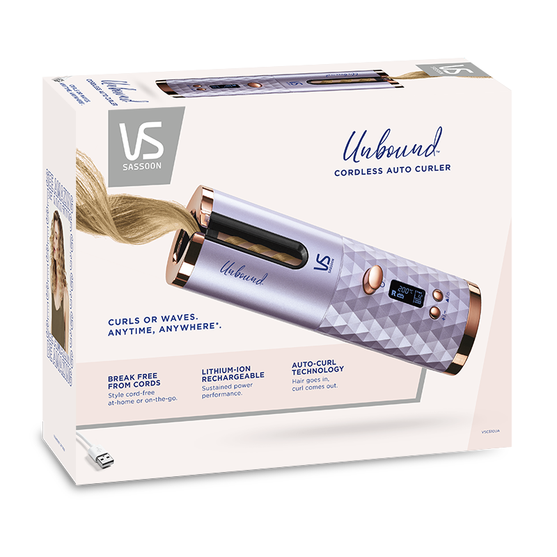 Unbound Cordless Auto Curler Packages