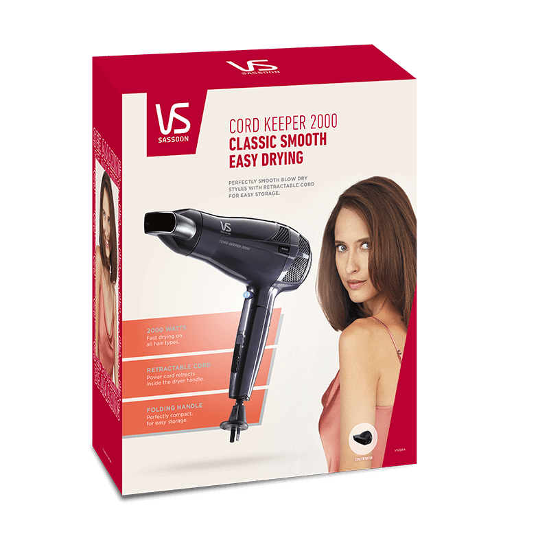 Blow dryers with deals retractable cords
