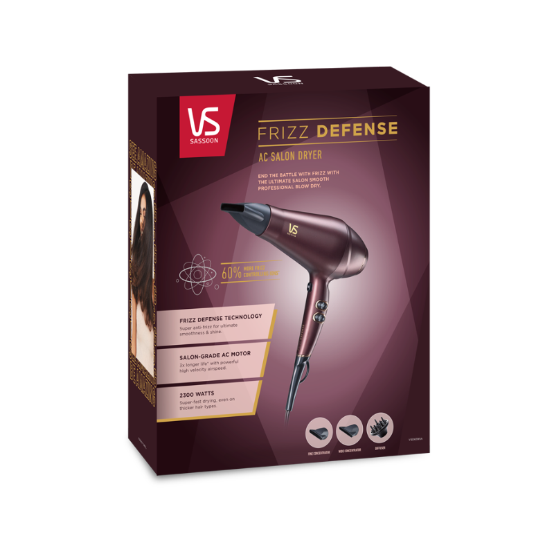 Frizz Defense AC Salon Dryer VS Sassoon Australia