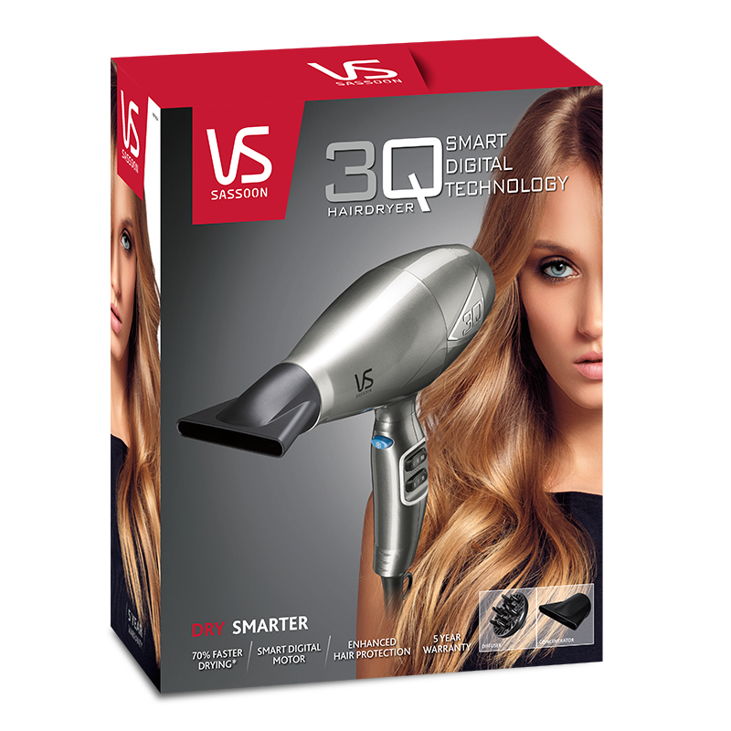 3Q Smart Hairdryer Packages