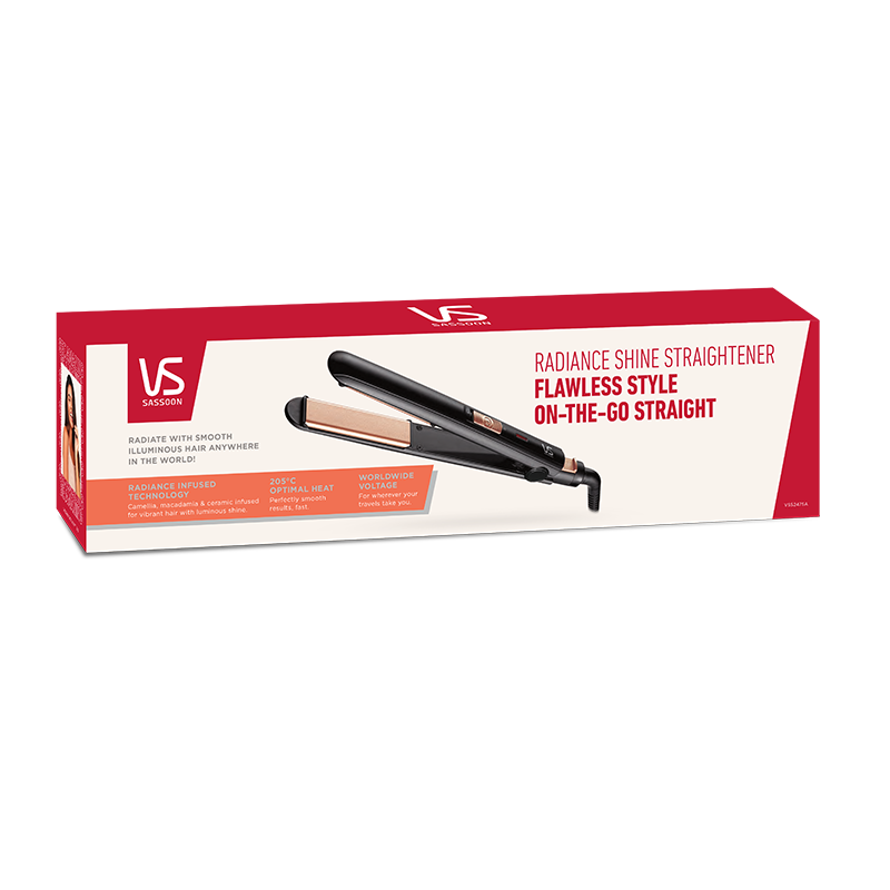 Radiance Shine Straightener Packages