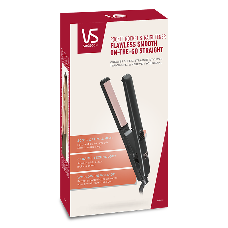 Pocket Rocket Straightener Packages
