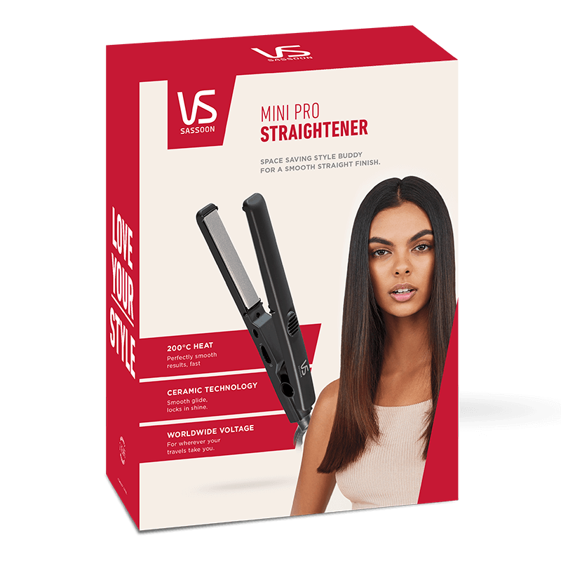 Vs sassoon pocket rocket minipro straightener hotsell