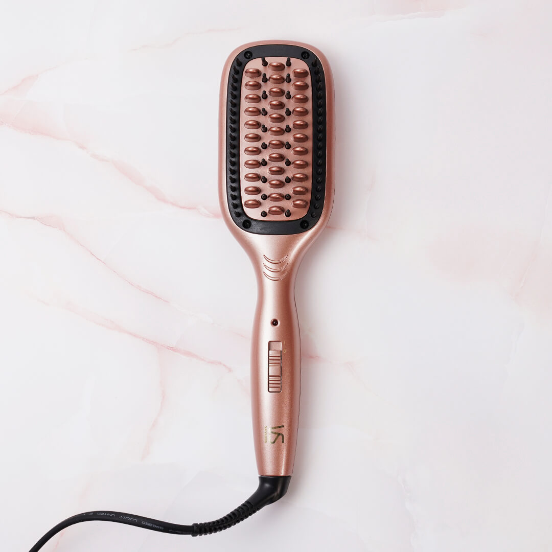 Straightening online brush target