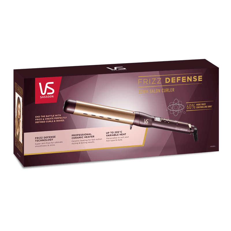Frizz Defense 32mm Salon Curler VS Sassoon Australia