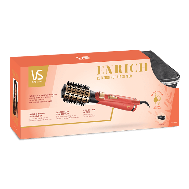 vidal sassoon frizz defence hot air styler