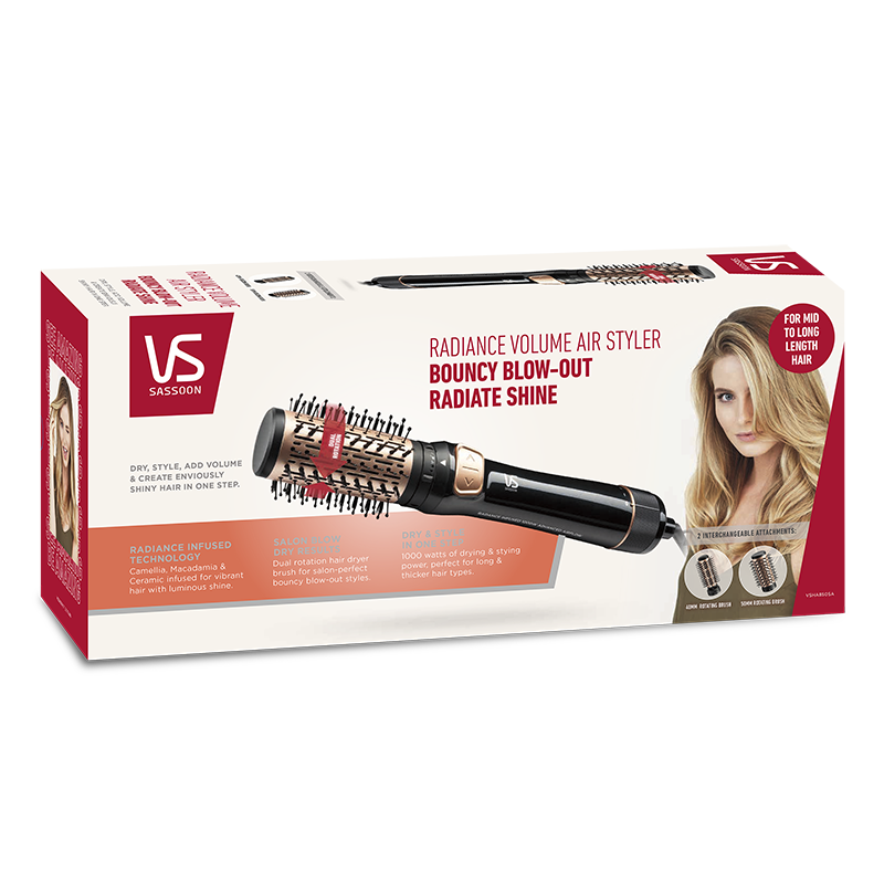 Remington As8606 Remington Rotating Hot Air Brush Radiance